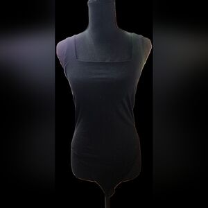Old Navy Black Tank Top Bodysuit Never Worn